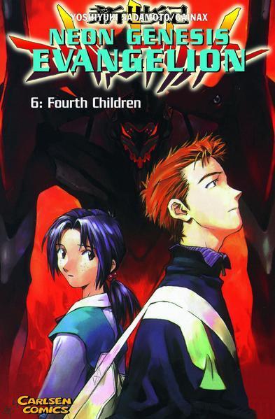 —: Neon genesis Evangelion 6. Fourth children (German language, 2001, Carlsen Verlag)