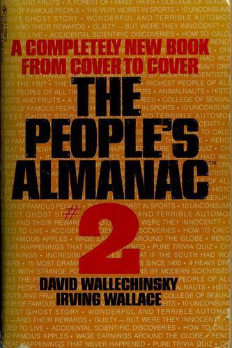 Irving Wallace, David Wallechinsky: The People's almanac #2 (1978)