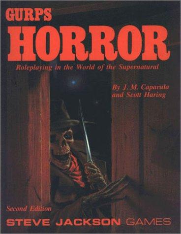 J. M. Caparula, Scott D. Haring: GURPS Horror (Paperback, 1990, Steve Jackson Games)
