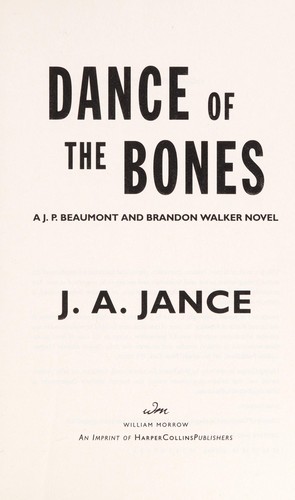J. A. Jance: Dance of the bones (2015)