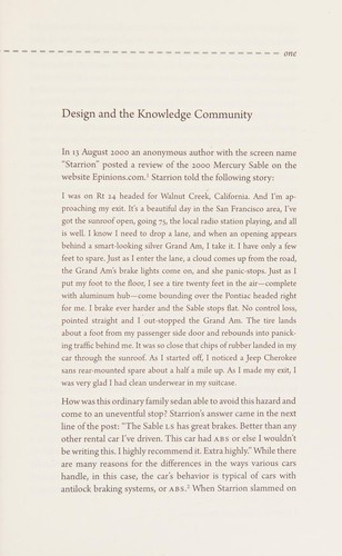Ann Johnson: Hitting the brakes (2009, Duke University Press)