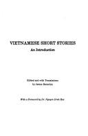 James Banerian: Vietnamese short stories (1986, Sphinx)