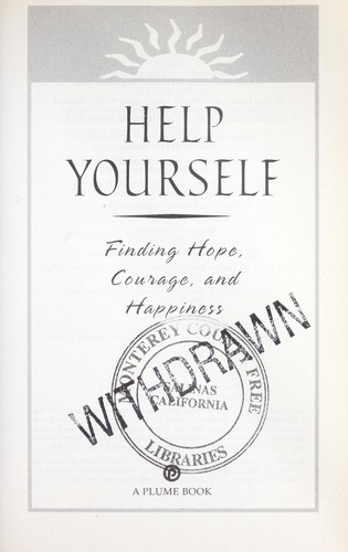 David J. Pelzer: Help yourself (2001, Plume)