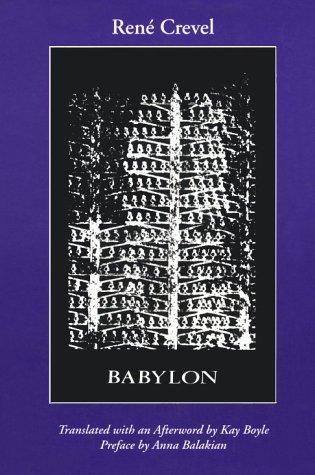 Rene Crevel: Babylon (Sun and Moon Classics) (Paperback, 1996, Sun and Moon Press)