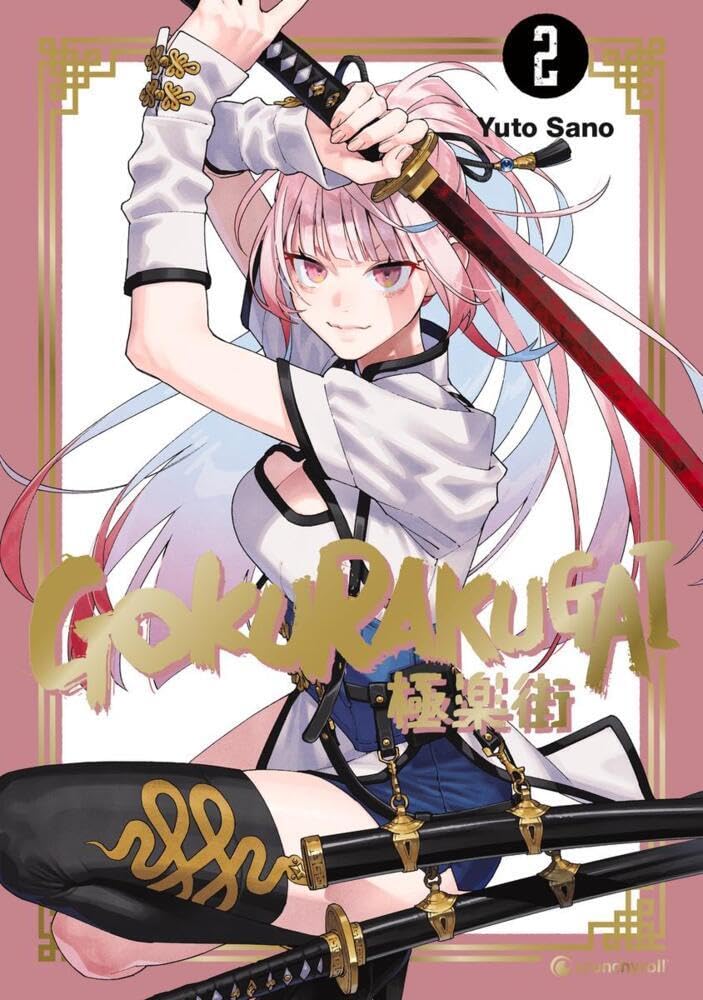 Yuto Sano: Gokurakugai 02 (GraphicNovel, German language, 2024, Crunchyroll Manga)