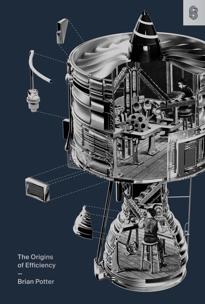 Brian Potter: The Origins of Efficiency (Stripe Press)