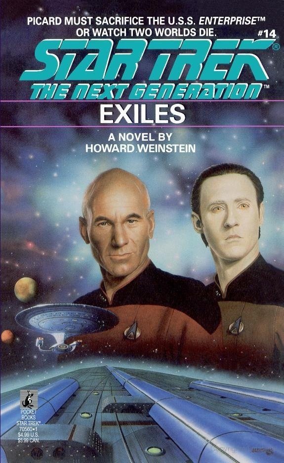 Howard Weinstein: Exiles (Paperback, 1990, Pocket Books)