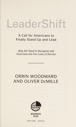 Orrin Woodward: Leadershift (2013)