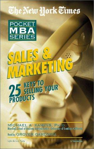 Michael A., Ph.D. Kamins: Sales & Marketing (AudiobookFormat, 2003, Listen & Live Audio)