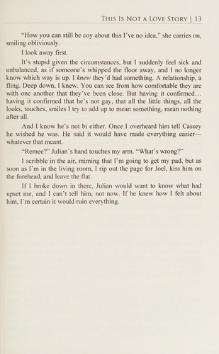 Suki Fleet: This Is Not a Love Story (2014, Lightning Source Inc)