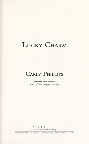 Carly Phillips: Lucky charm (2009, Wheeler Pub.)
