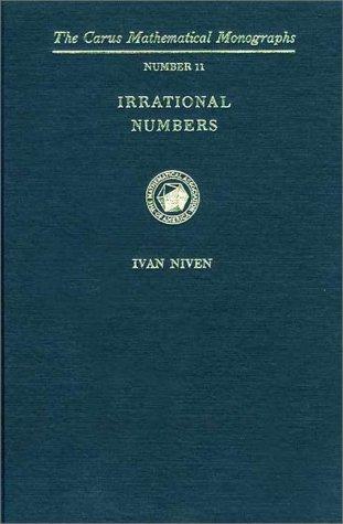Ivan Morton Niven: Irrational Numbers (Hardcover, Mathematical Assn of America)