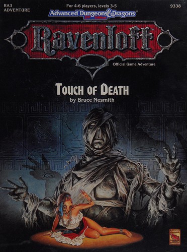 Bruce Nesmith: Touch of Death (Advanced Dungeons and Dragons, 2nd Edition : Ravenloft, Ra3) (Paperback, 1991, TSR)