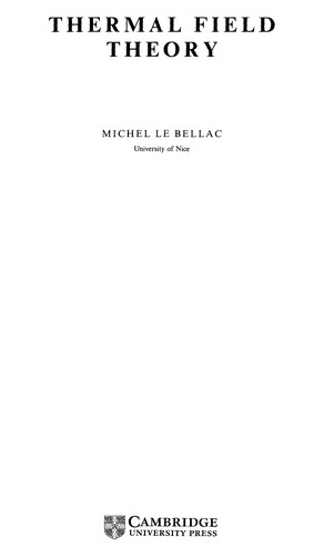 Michel Le Bellac: Thermal field theory (1996, Cambridge University Press)
