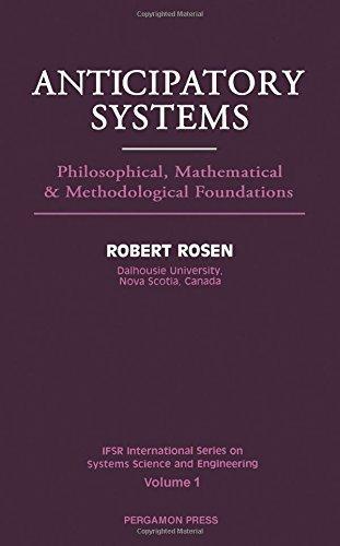 Robert Rosen: Anticipatory systems : philosophical, mathematical, and methodological foundations (1985)