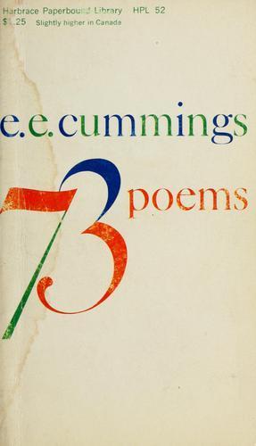 E. E. Cummings: 73 poems (1963)