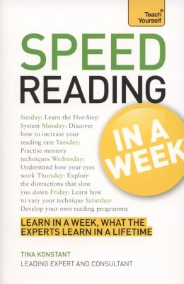 Tina Konstant: Speed Reading in a Week
            
                Teach Yourself Business (2012, McGraw-Hill)