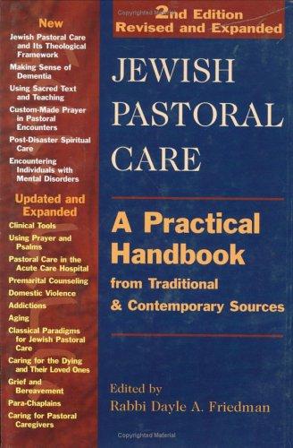 Dayle A. Rabbi Friedman: Jewish Pastoral Care (Hardcover, Jewish Lights Publishing)