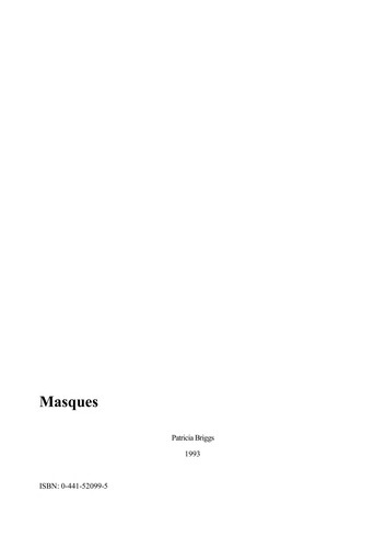 Patricia Briggs: Masques (1993, Ace Books)
