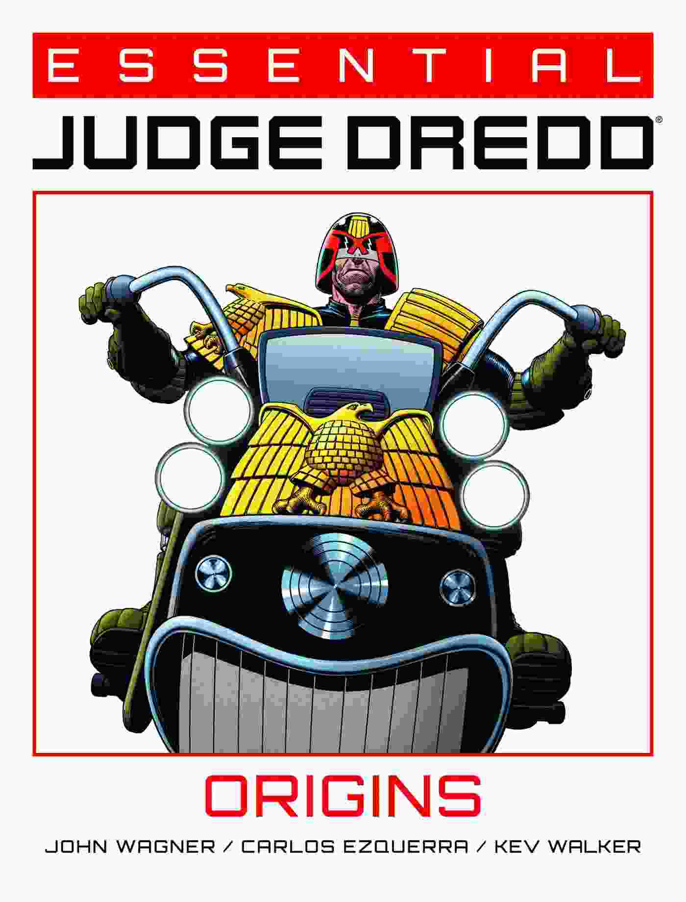 Carlos Ezquerra, John Wagner, Wagner, John, Kev Walker: Essential Judge Dredd: Origins (2021, Rebellion)