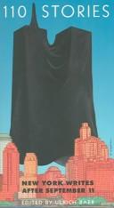 Ulrich Baer: 110 Stories (Paperback, 2004, New York University Press)
