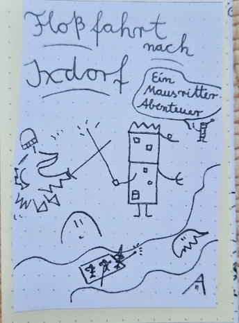 Jasper Nicolaisen: Floßfahrt nach Ixdorf (Deutsch language)