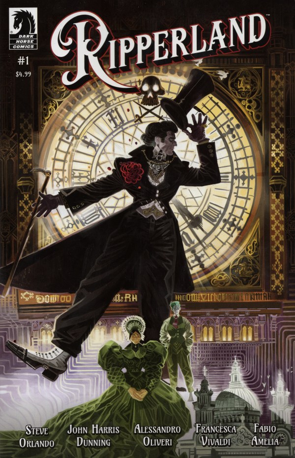 John Harris Dunning, Steve Orlando, Alessandro Oliveri, Fabio Amelia: Ripperland (2025, Dark Horse Comics)