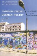 Michael Hofmann: Twentieth-Century German Poetry (Paperback, Farrar, Straus and Giroux)