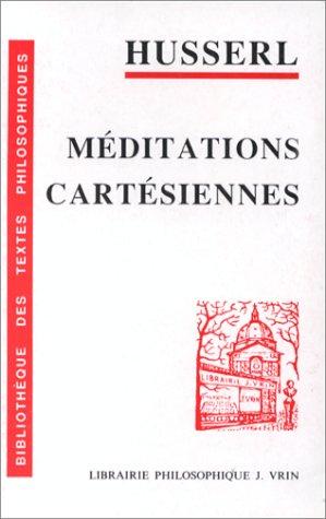 Edmund Husserl: Méditations cartésiennes (Paperback, French language, 1992, Librairie Philosophique J. Vrin)