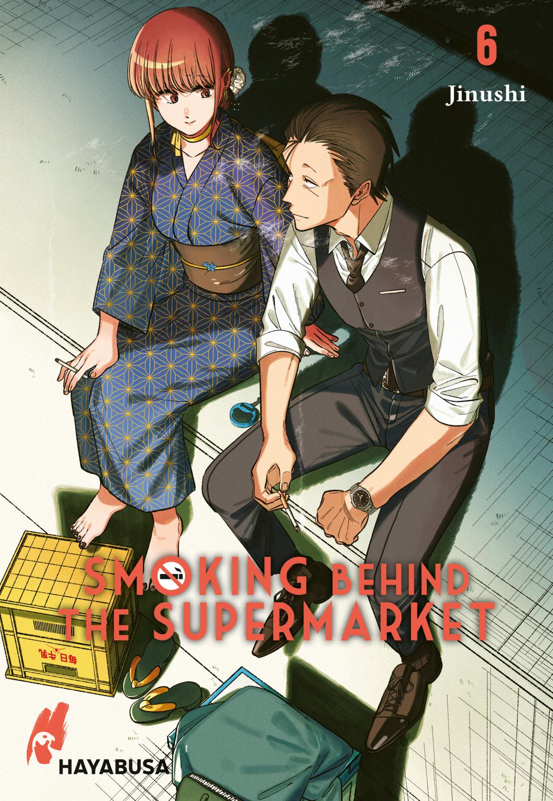 JINUSHI (地主): Smoking Behind the Supermarket 6 (GraphicNovel, German language, 2025, Hayabusa)