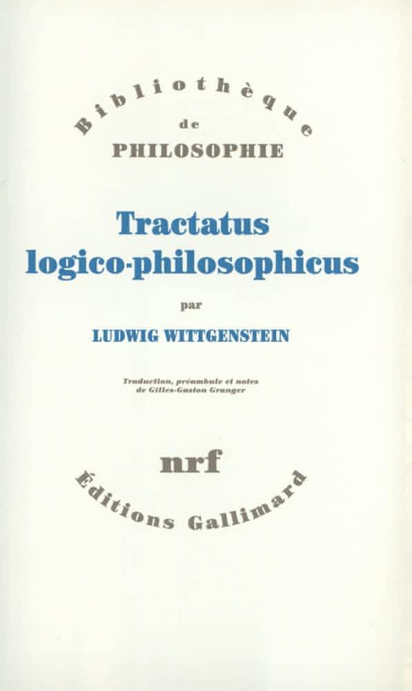 Ludwig Wittgenstein: Tractatus logico-philosophicus (French language, 1993, Éditions Gallimard)