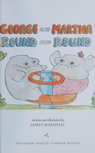 James Marshall: George and Martha (2008, Houghton Mifflin)