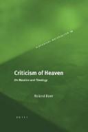 Roland Boer: Criticism of Heaven (Hardcover, Brill Academic Publishers, Brill)