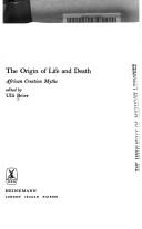 Ulli Beier: Origin of Life & Death (1966, Heinemann)