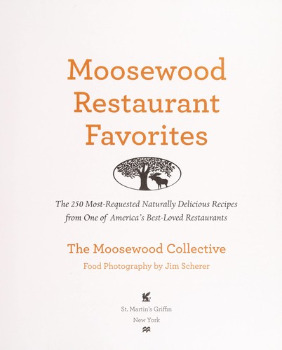 Moosewood Collective: Moosewood restaurant favorites (2013)