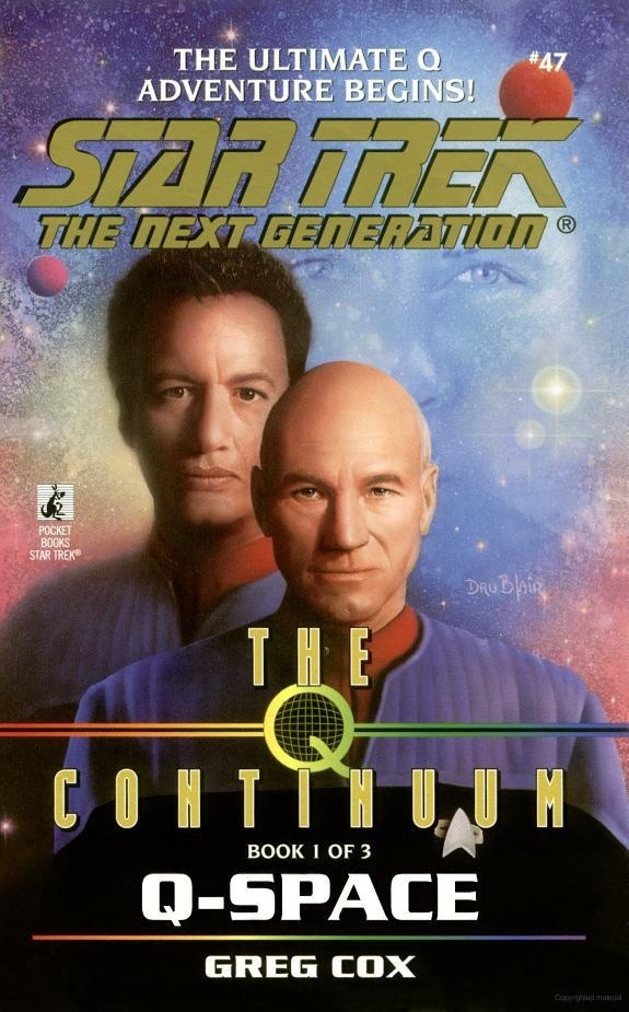 Greg Cox: Q-Space (EBook, 1998)
