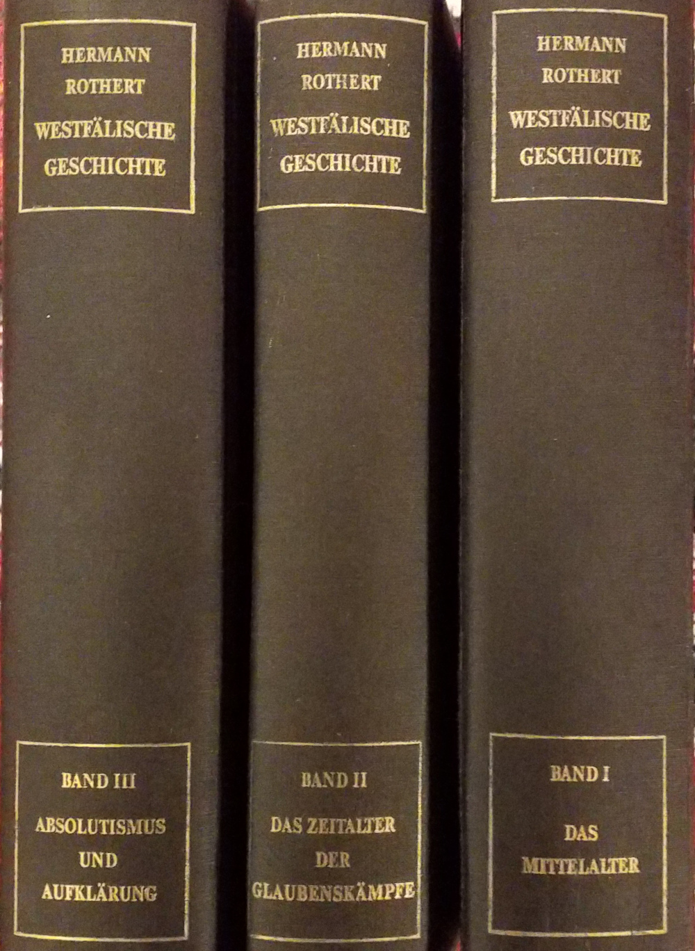 Rothert, Hermann: Westfälische Geschichte (Hardcover, german language, 1976)