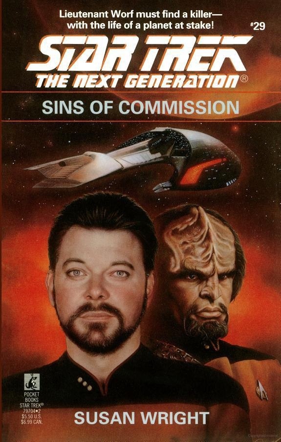 Susan Wright - undifferentiated: Sins of Commission (Paperback, 1994, Star Trek)