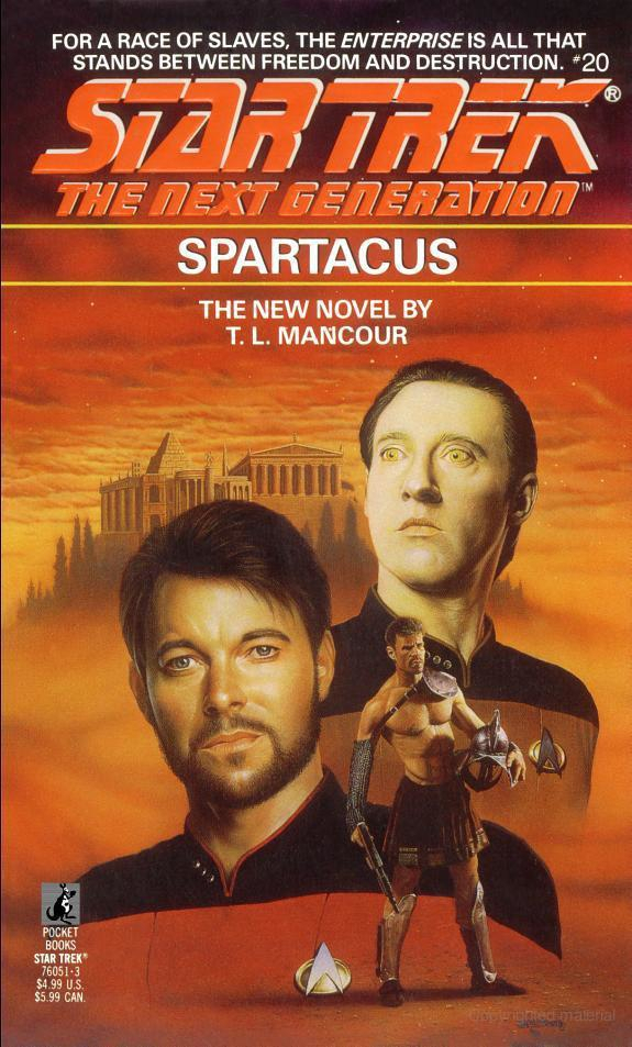 T.L. Mancour: Spartacus (Paperback, 1992, Pocket Books)