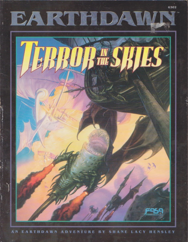 Lacy Hensley: Terror in the Skies (Paperback, 1994, FASA Corporation)