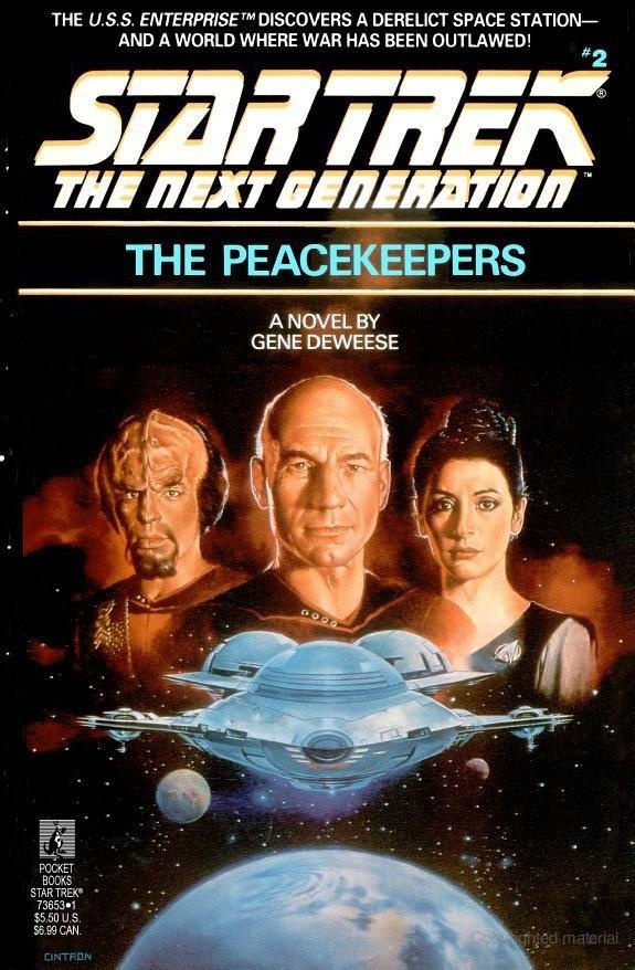 Gene DeWeese: The Peacekeepers (Paperback, 1988, Titan Books)