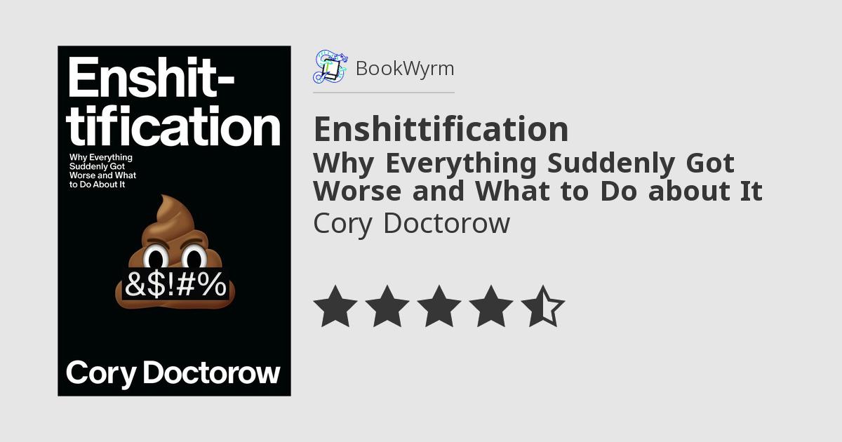 engedal's review of Enshittification - BookWyrm