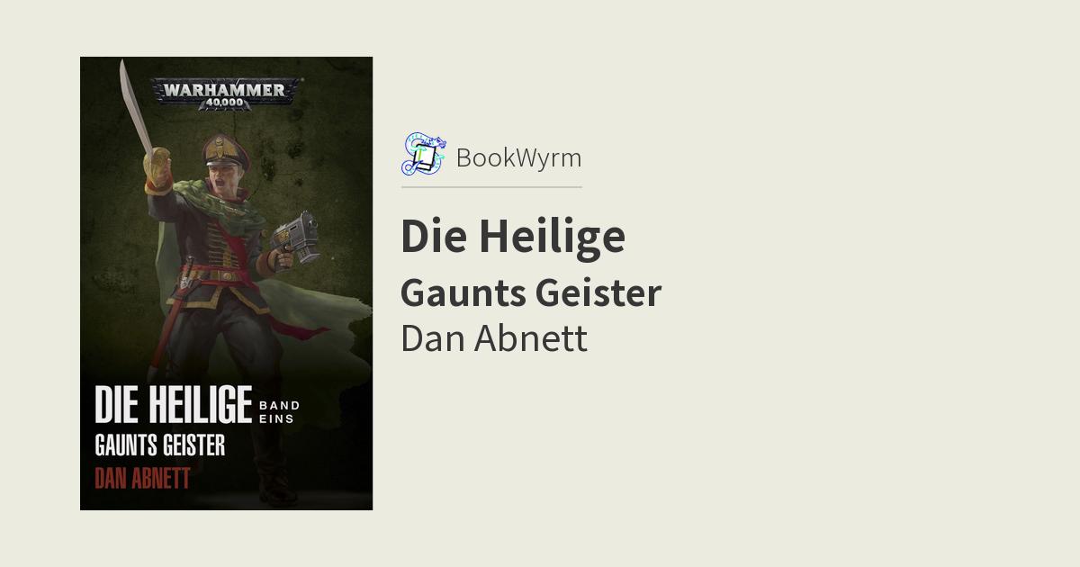 Dan Abnett: Die Heilige (EBook, Deutsch language, Black Libary)
